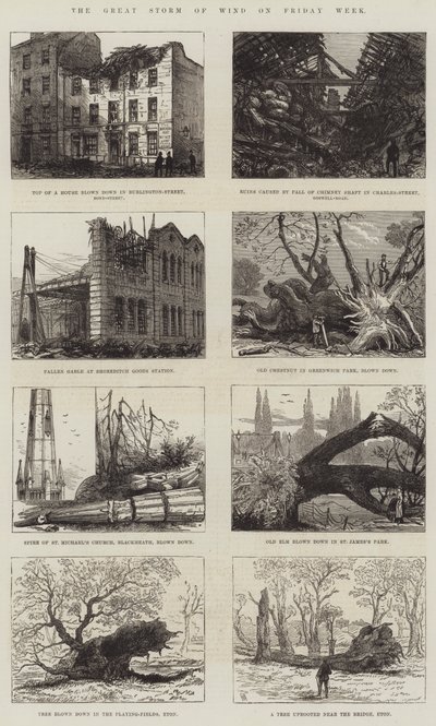 La grande tempête de vent - Frank Watkins